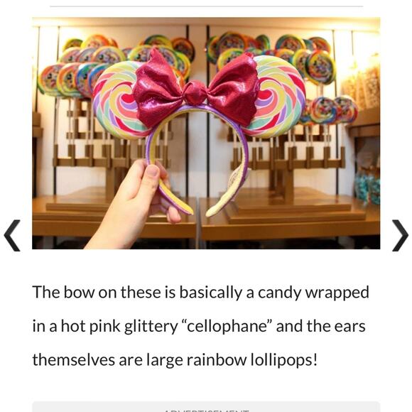 Disney parks Minnie ears…set or separates - Picture 2 of 14